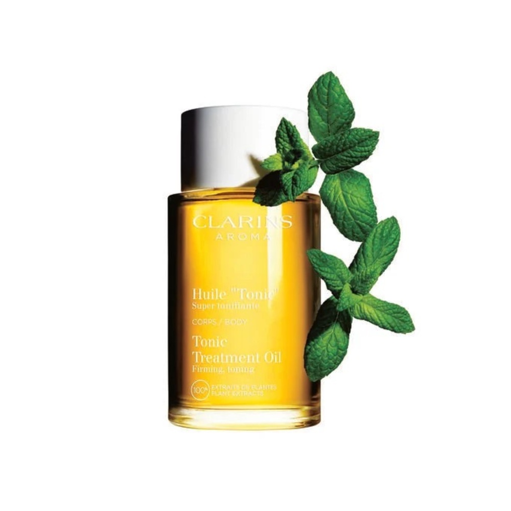 Clarins Huile “Tonic” treatment oil NEW IN BOX UNOPENED 3.4 fl oz 100 mL